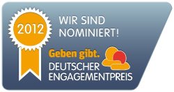 Nominerung für den Deutschen Engagementpreis 2012